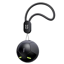 Ugreen FineTracker 2 Tracker Tag, Compatible with Apple Find My (iOS Only),Soccer Ball Fluorescent Design, 110dB Loud Alarm, IP68 Waterproof, Bluetooth Tracker for Keys, Luggage, Wallets, Bags