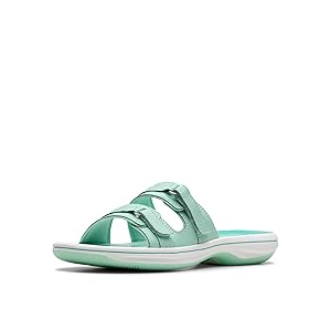 Clarks womens Breeze PiperSlide Sandal