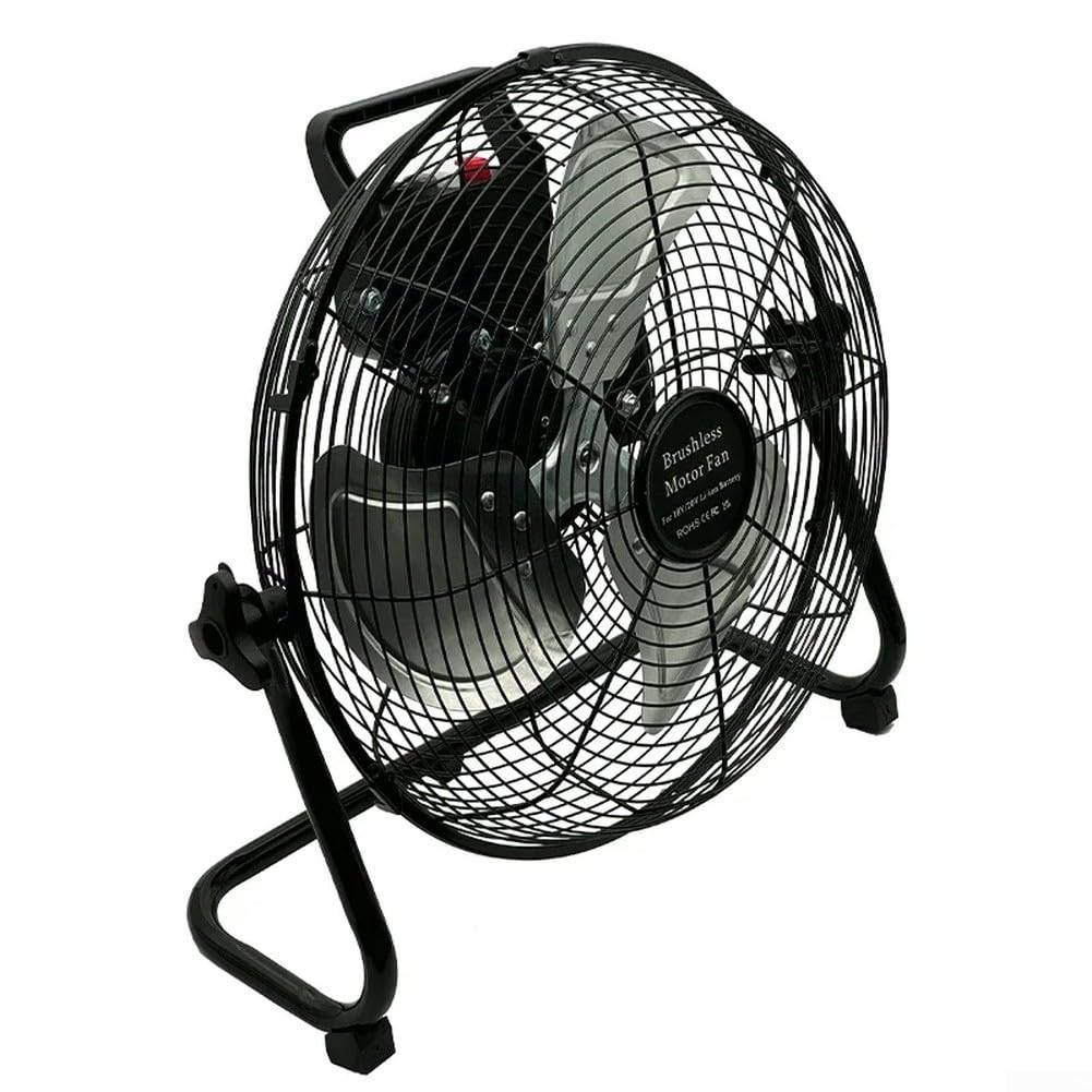 35,6 cm (14 Zoll) Umwälzventilator mit bürstenlosem Motor, 4 schnurlose Kühlventilatoren, 130 Grad verstellbarer Winkel für Werkzeugbatterien in Haus, Garage oder Büro (für 48-11-1862)