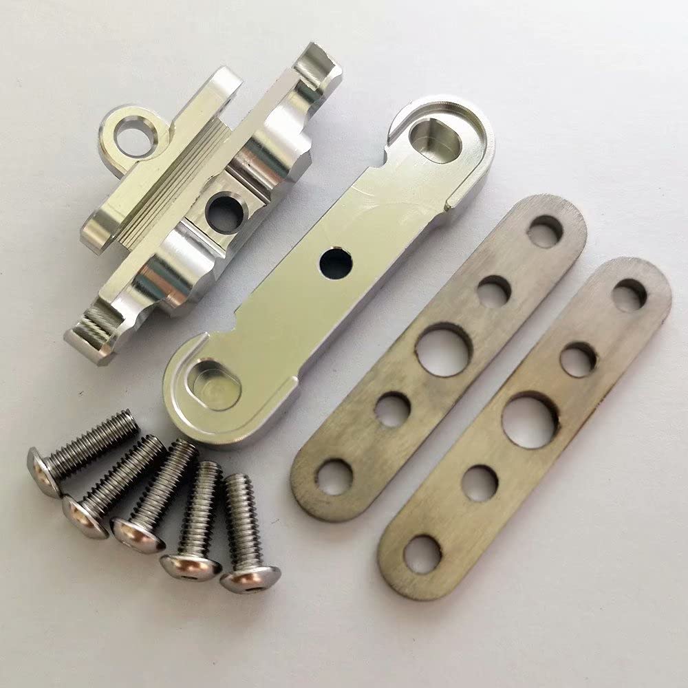 Aluminum Suspension Pin Retainer For Traxxas MAXX 1/10 RC Car - Red Front Lower Arm Tie Bar Mount
