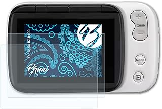 Bruni Screen Protector compatible with Casio DZ-D100 Protector Film, crystal clear Protective Film (2X)