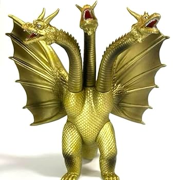 1984年　日本製　キングギドラ ゴールド フィギュア 楽天市場】バンダイ BANDAI ソフビ【訳あり☆お買い得