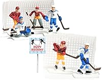Vista 1 de Cakesupplyshop - Juego de 8 piezas de hockey para decoración de tartas