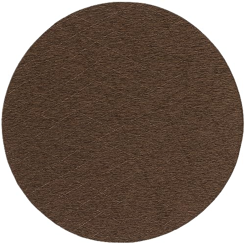 Tapete redondo Mocha 8' Nourison Home Practical Solutions miniatura 4