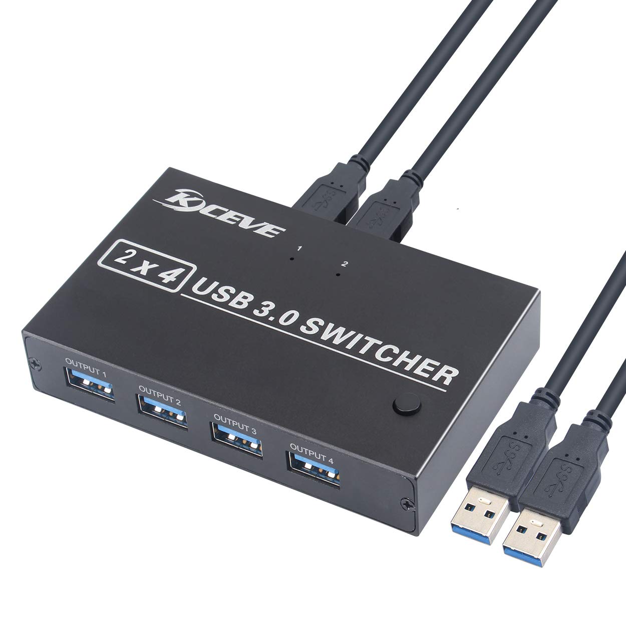 USB 3.0 Switch 4 in 4 out, USB Switcher HUB For 4 Computers Sharing 4 USB Device For Mouse, Keyboard, Scanner, Printer, Etc (picture shown is 2 in 4 out, but real item you will receive is 4 in 4 out) (B08NPSFN4F) Amazon Price History, Amazon Price Tracker