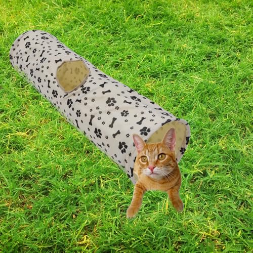 Juguete para ejercicio y diversión interactiva de gatos con felpa corta blanca 7