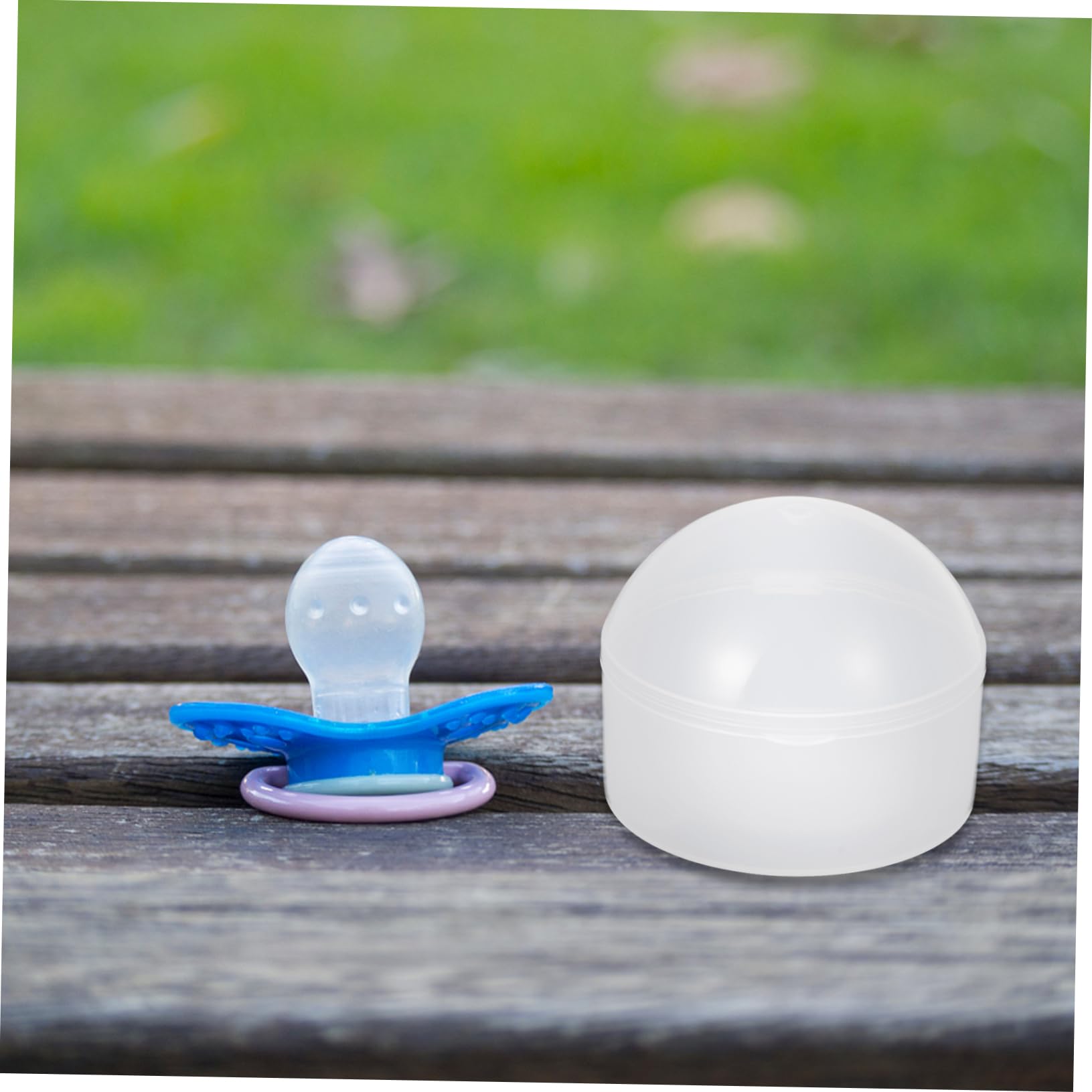 Estuche para Chupete 10 Unidades Caja de Almacenamiento para Chupetes Estuche de Limpieza para Chupetes e Protector para para Recién Nacidos Uso Doméstico Y de Viaje