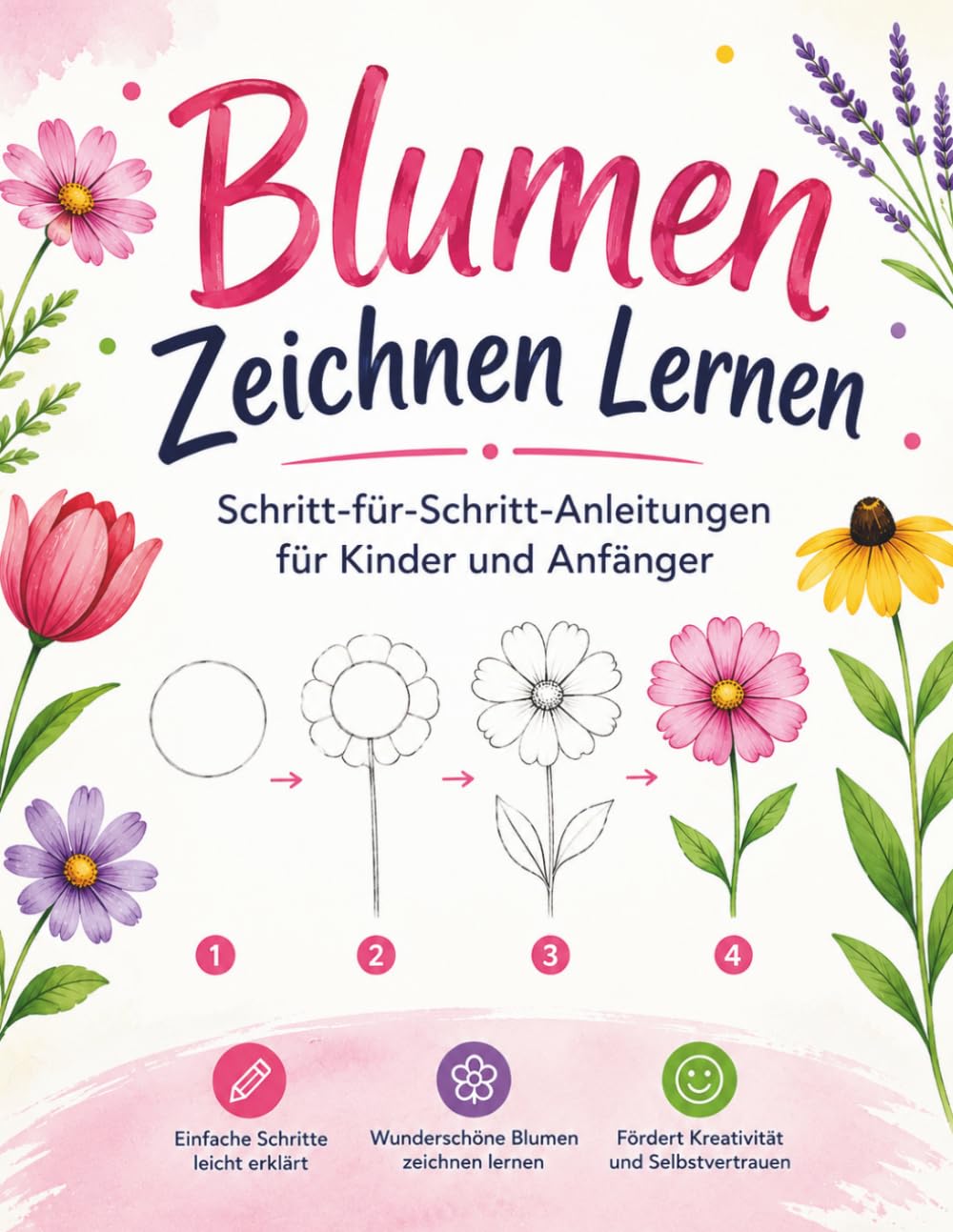 Blumen Zeichnen Lernen: Schritt-für-Schritt-Anleitungen für Kinder und Anfänger