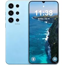 I24 Unlocked Cell Phone,Android 13,6.3" HD Screen,6000mAh Battery Android Phones,4+128GB Smartphone,Snapdragon8 Gen3,Face ID/Fingerprint Unlock/Photos/Dual SIM/5G Blue