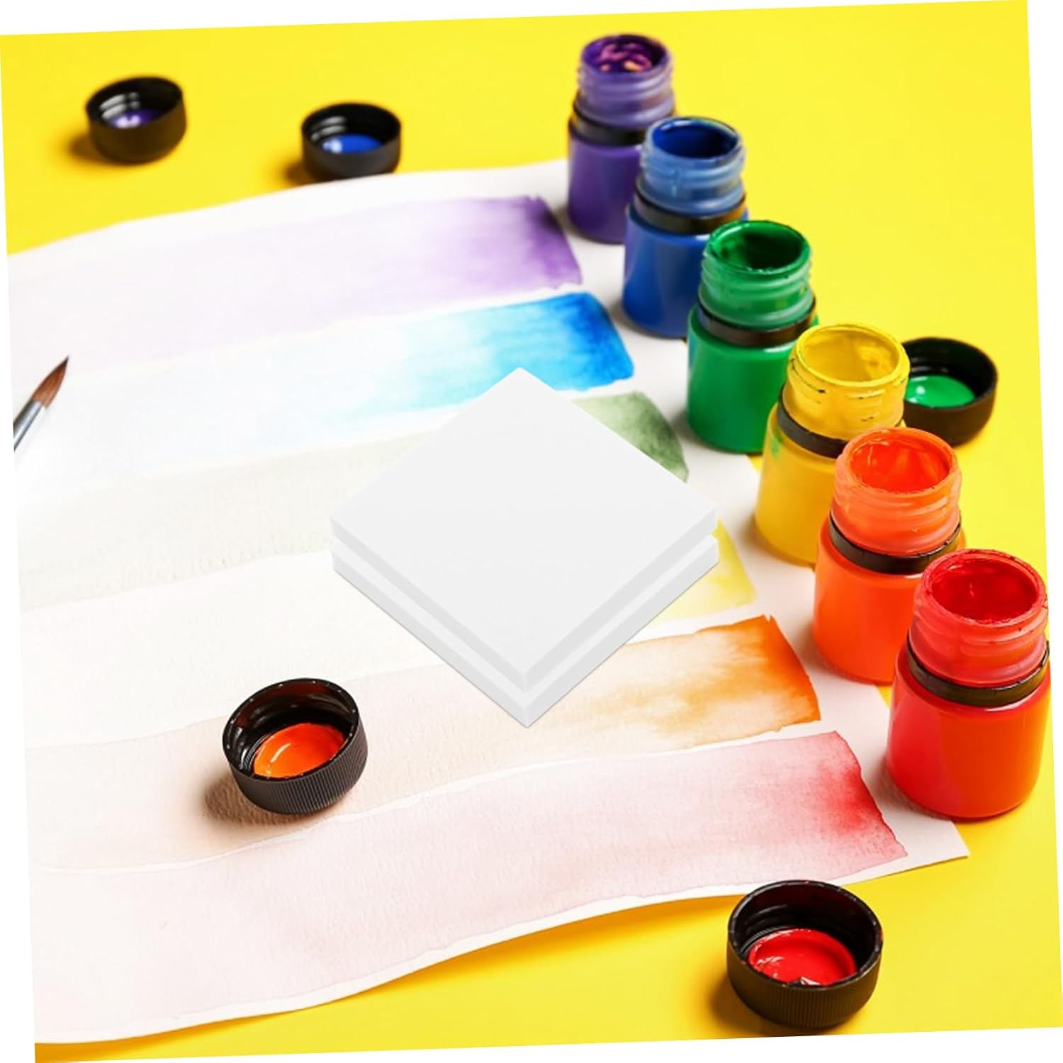 Uonlytech 5sets Palette Paper Sheets Tearable Double-Sided Watercolor Paper for Outdoor Art Sketching DIY Projects Watercolor Techniques and Creative Expressions