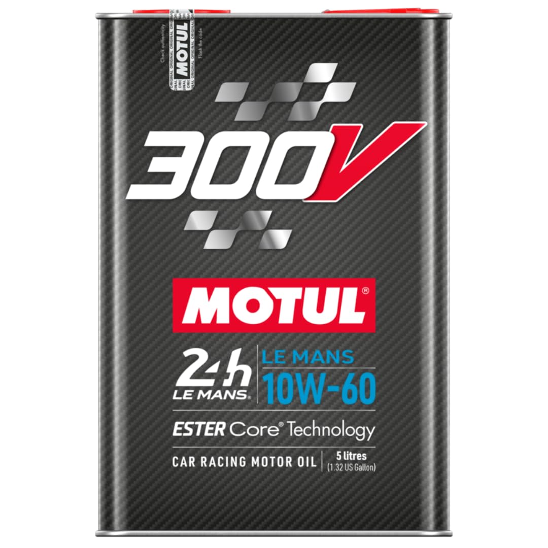 Amazon.com: MOTUL 110865 300V 10W-60 LE MANS Car Racing Motor Oil