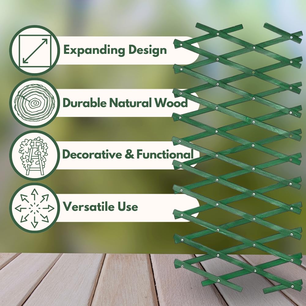 Garden Mile Enrejado De Jardín Extensible Para Plantas Trepadoras, image size:1000x1000