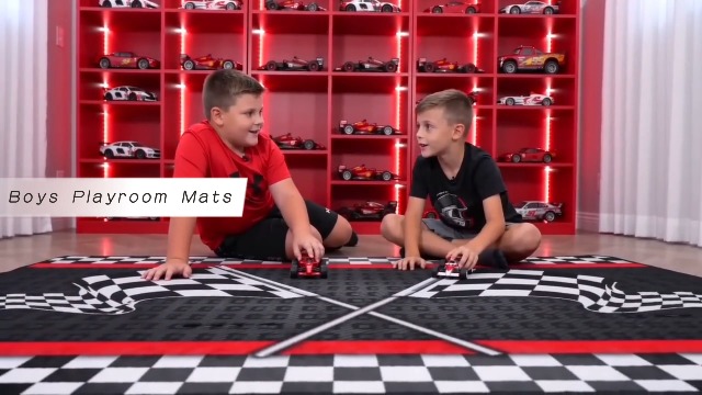 Tapete Infantil con Diseño de Carro de Carrera 152x91 cm miniatura 7