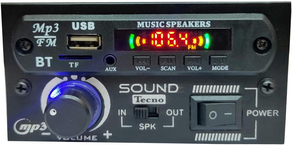 ST-002 Bluetooth/FM/USB/AUX/AC/DC Player Home Audio MP3 Player