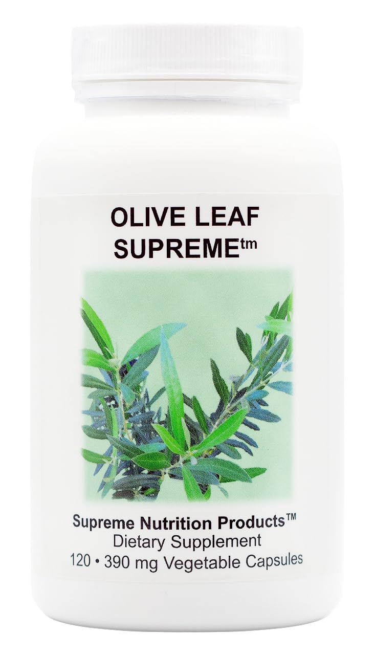 Amazon.com: Supreme Nutrition Olive Leaf Supreme, 120 Pure Olive