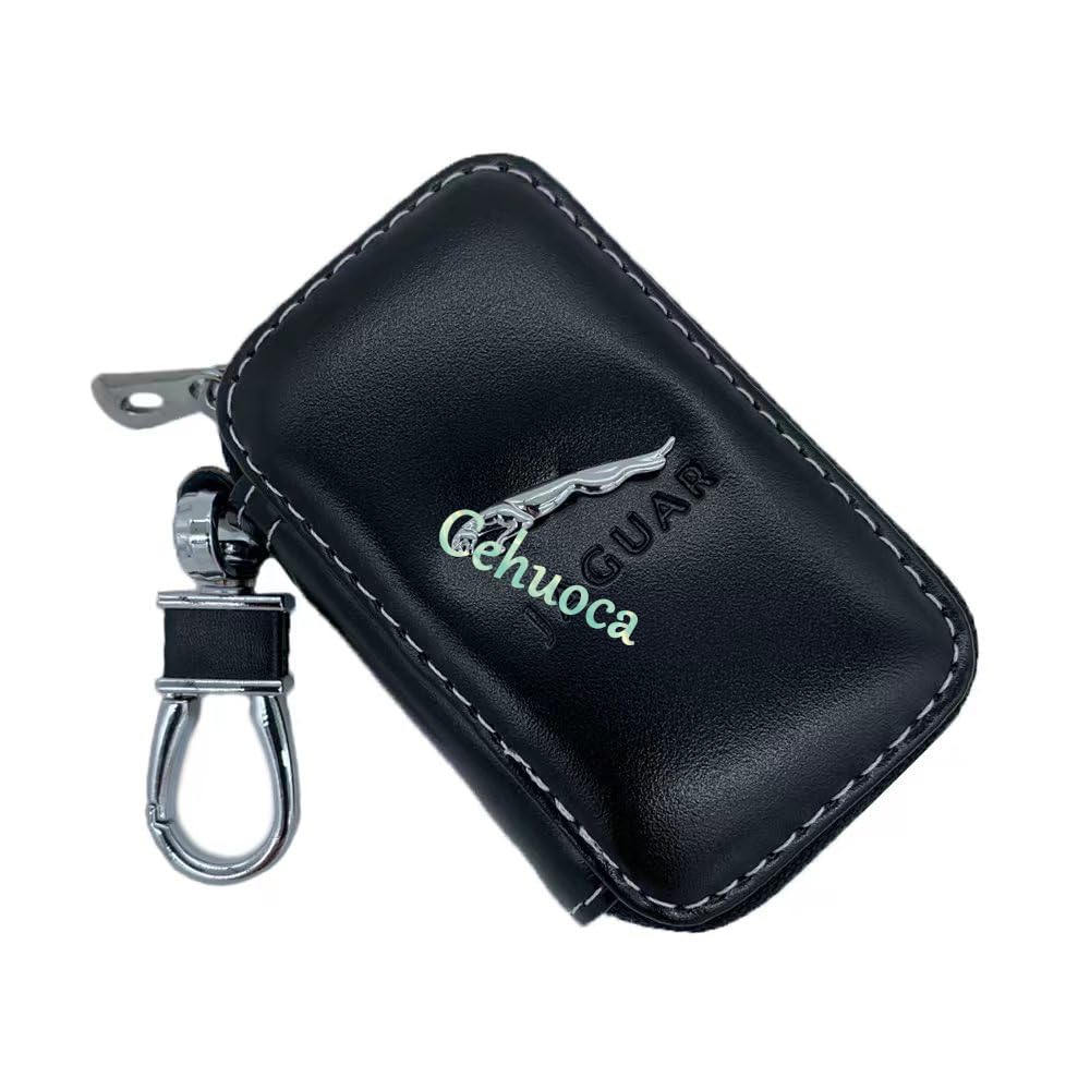 1pc for Jaguar Car Keychain Keyring Key Ring Replacement for Car Key Fob for Accessory Men Women (key-fob-ja)