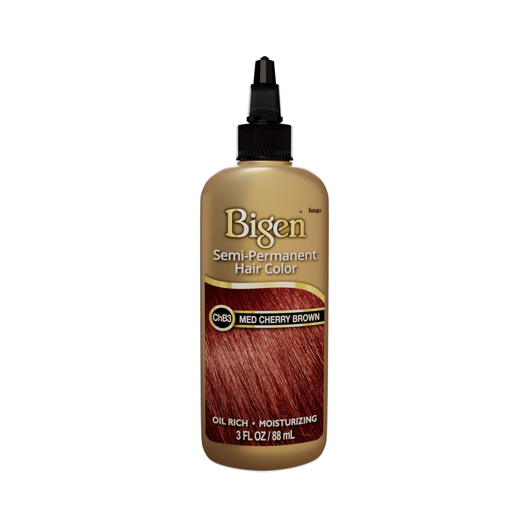 Amazon.com : CHB3 Medium Cherry Brown Bigen Semi Permanent Hair