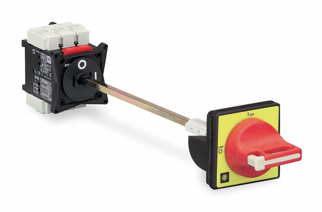 Modular 5点 Square D Door Mount Loadbreak Switch, 25 Amps AC, Number of Poles