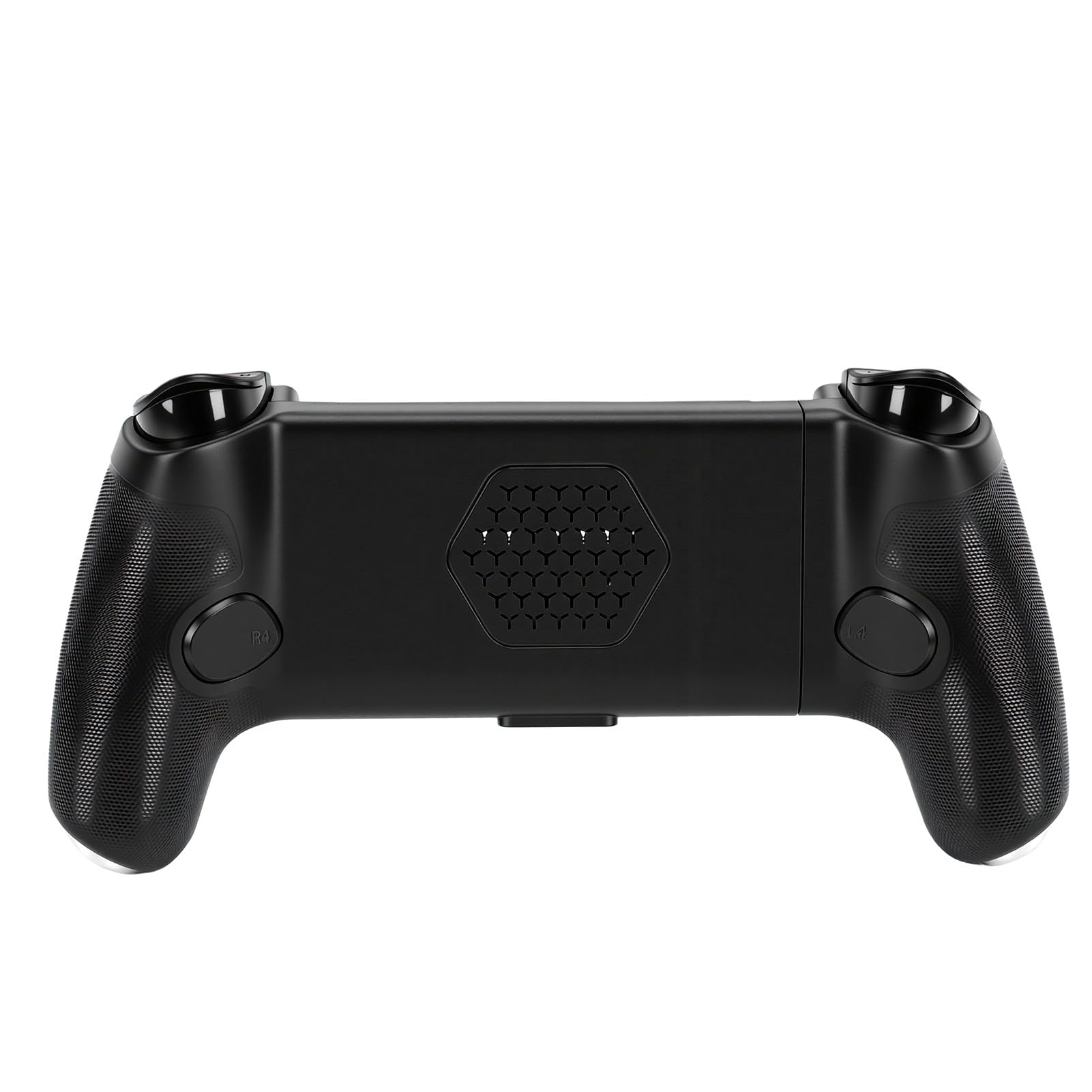 Zunate Controller di Gioco Mobile Bluetooth 5.3 con Joystick Effetto Hall per PC - Gamepad Wireless con Doppi Paddle Posteriori, Design Retrattile per Telefoni da 4,33-7,44 Pollici,