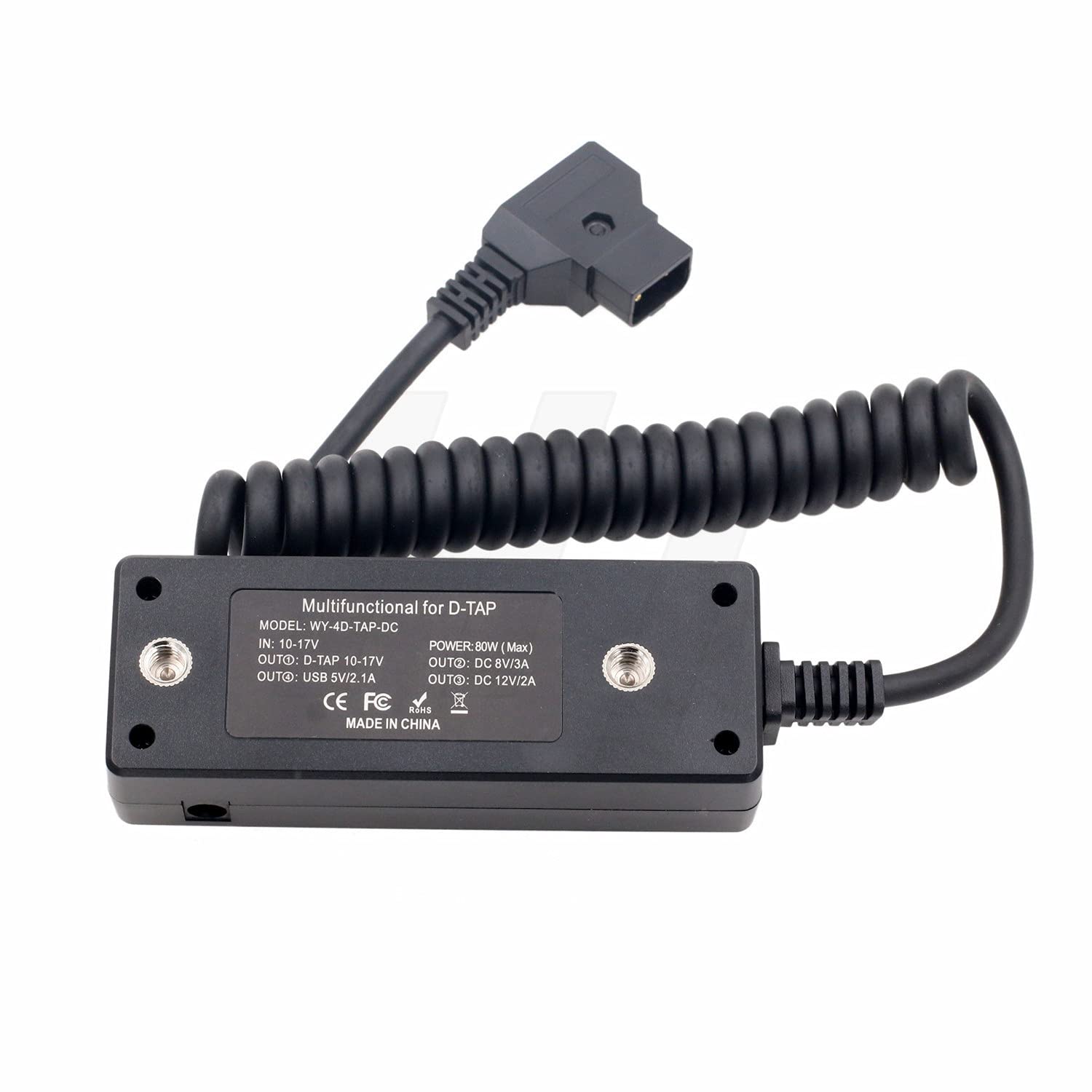 Batteria Fittizia V-mount D-tap Per Panasonic Lumix DC-S1, S1H, S1R - Adattatore DC - Foto 6