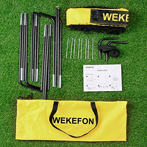 Wekefon Soccer Goal 5' X 3.1' Portable Soccer Net With Carry Bag For Backyard Games And Training For Kids And Youth Soccer Practice, 1 Pack #TOP6