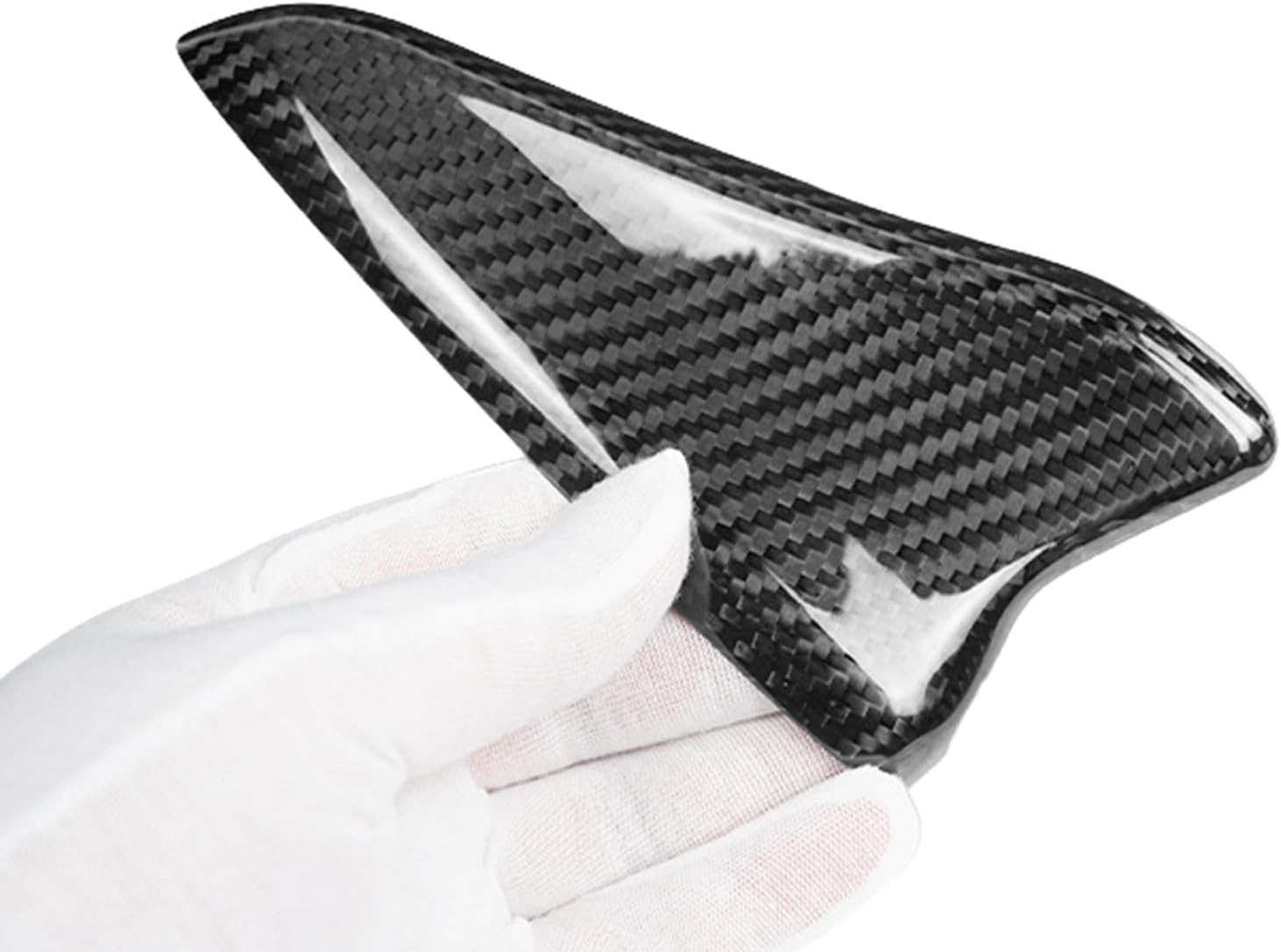 Carbon Fiber Car Roof Shark Fin Antenna Cover Trim for Kia Stinger 2018-2023