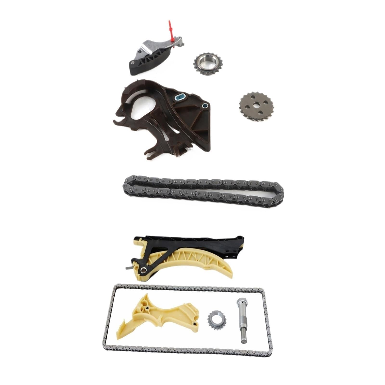 Cadena de bomba de aceite BMW E87 E81 N46 N42 kit de distribución 7