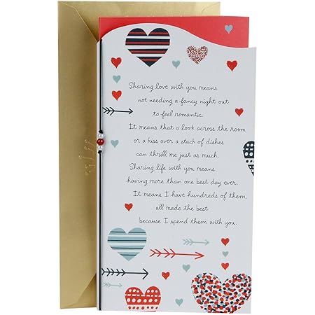 Amazon Com Hallmark Valentine S Day For Significant Other Hearts And Arrows Office Products Amazon Com Hallmark Valentine S Day For Significant Other Hearts And Arrows Office Products