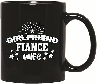 Unique Gifts for Couples Girlfriend Fiance Wife Anniversary Humor 11oz 15oz Black Coffee Mug