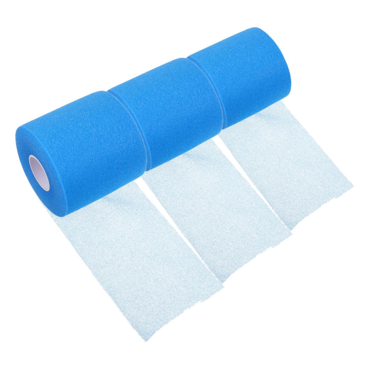 ifundom Schutzfolien Gelenkschoner Schutzwickel Muskelverband Sprunggelenk Bandage Tennis Badminton Griff Ausbildung Wickeln Hautschutzbandagen Fußballband Schwamm Blue 3rollen