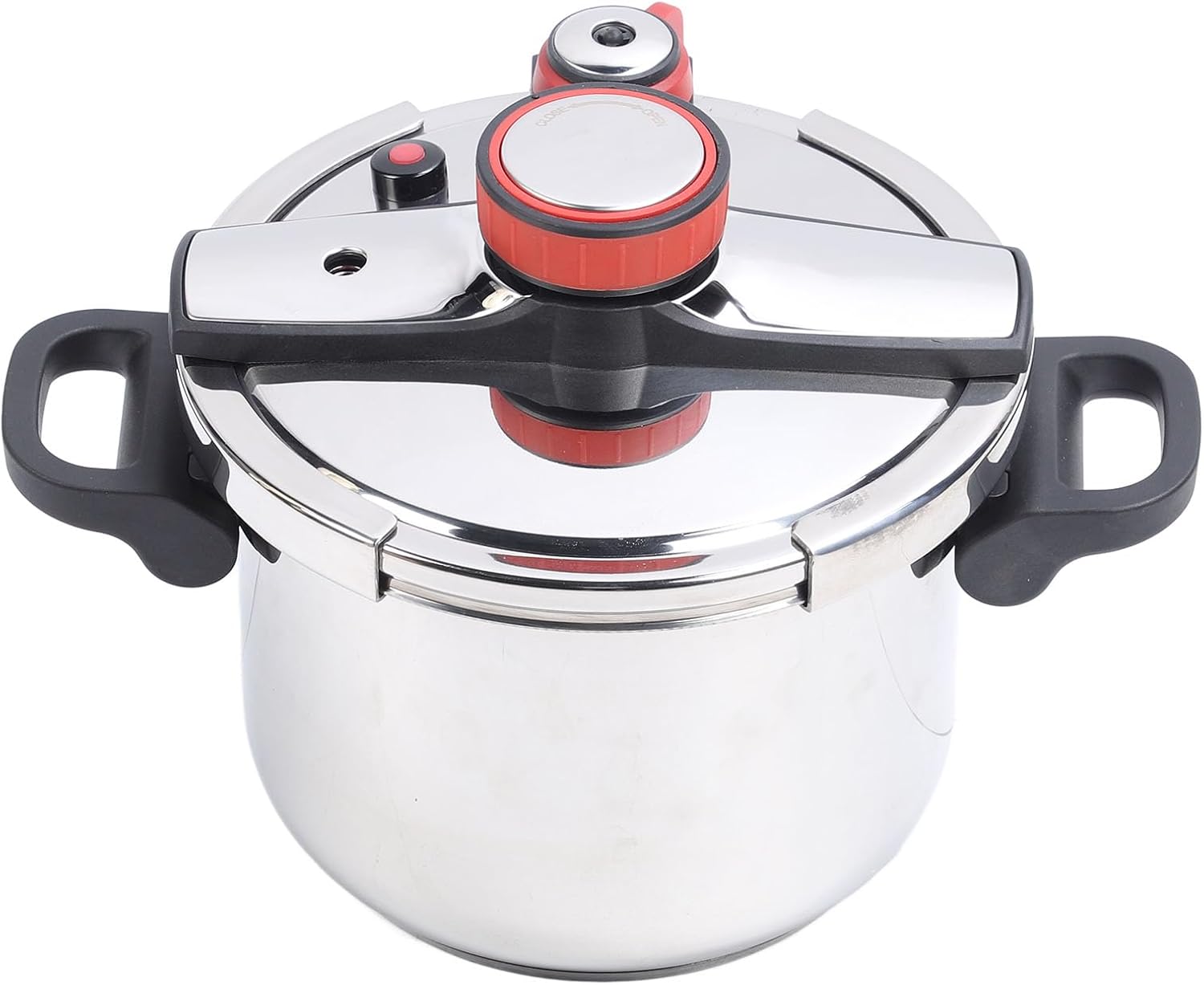 Pressure Cooker, 60kpa Stainless Steel Cooker, Gear Tall Design Cooker with Foldable