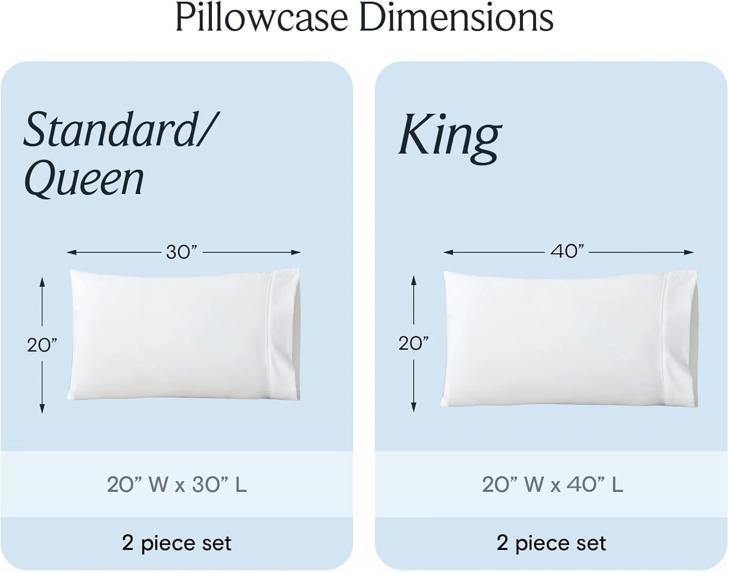 Royal Tradition Viscose from Bamboo Pillowcases, Set of 2 Standard/Queen, Solid White, Super Soft and Cool Pillow Case Set