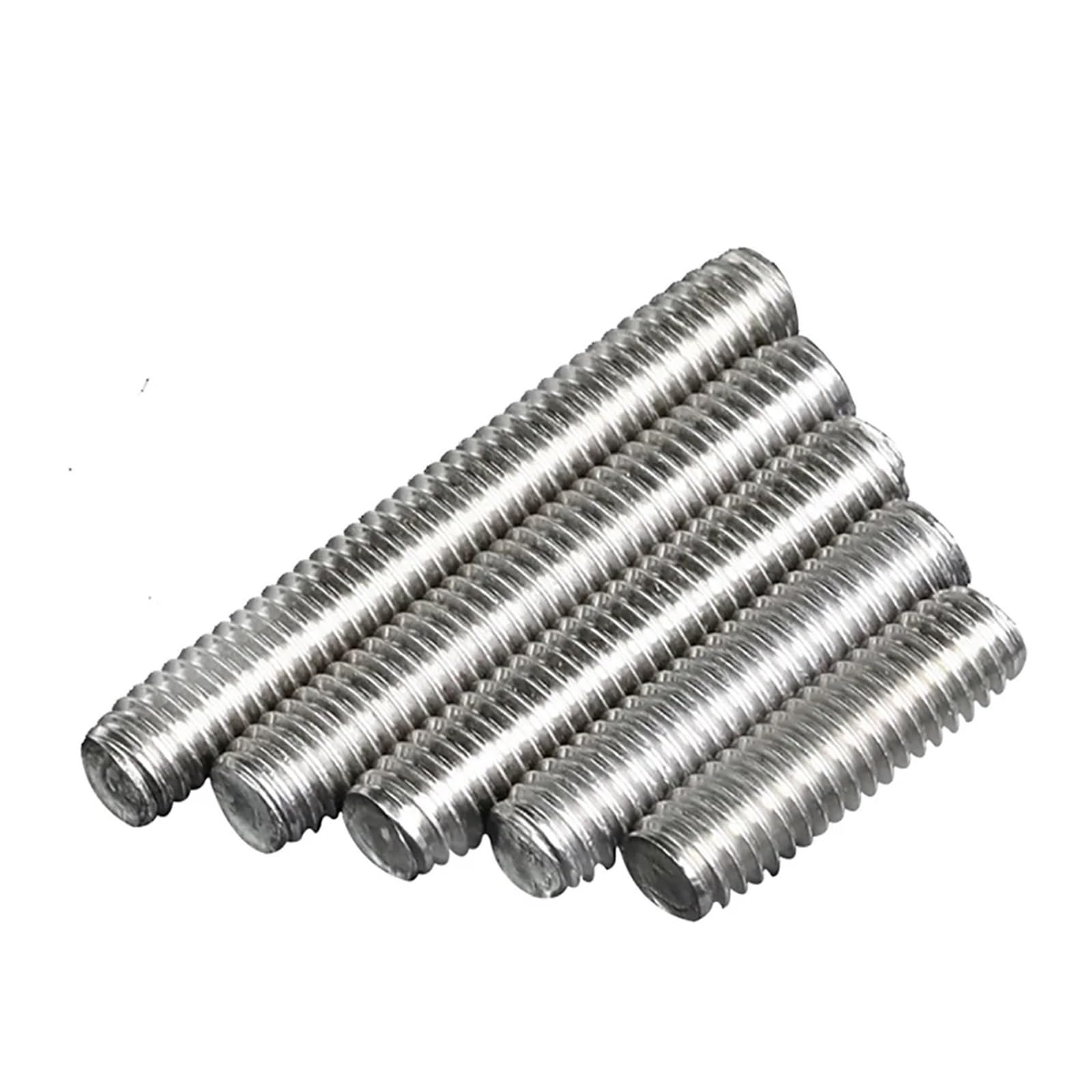 Varilla completamente roscada de acero inoxidable 304 M12 M14 M16 M18 M20 for fijación de anclaje(250mm M16x2pcs)