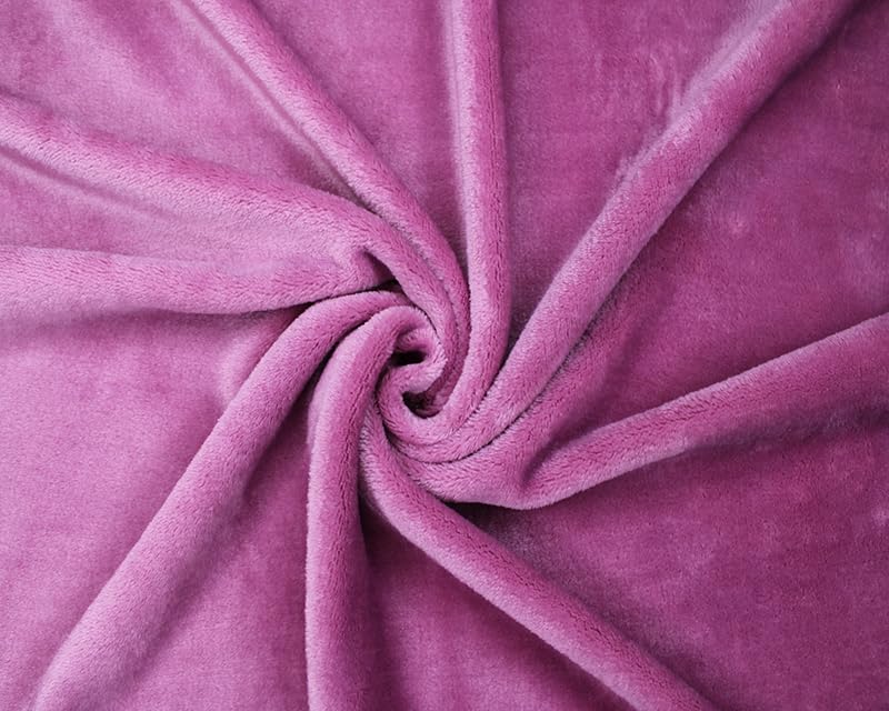 Cuddle Fleece -150cm, Soft for Sewing & Crafts (Dusky Pink, 3 Meters)