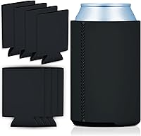 Vista 1 de CSBD - Aisladores de latas de color negro para fiestas, cerveza y soda, 12 paquetes, 25 paquetes, 50 paquetes, para, bodas, fiestas, eventos