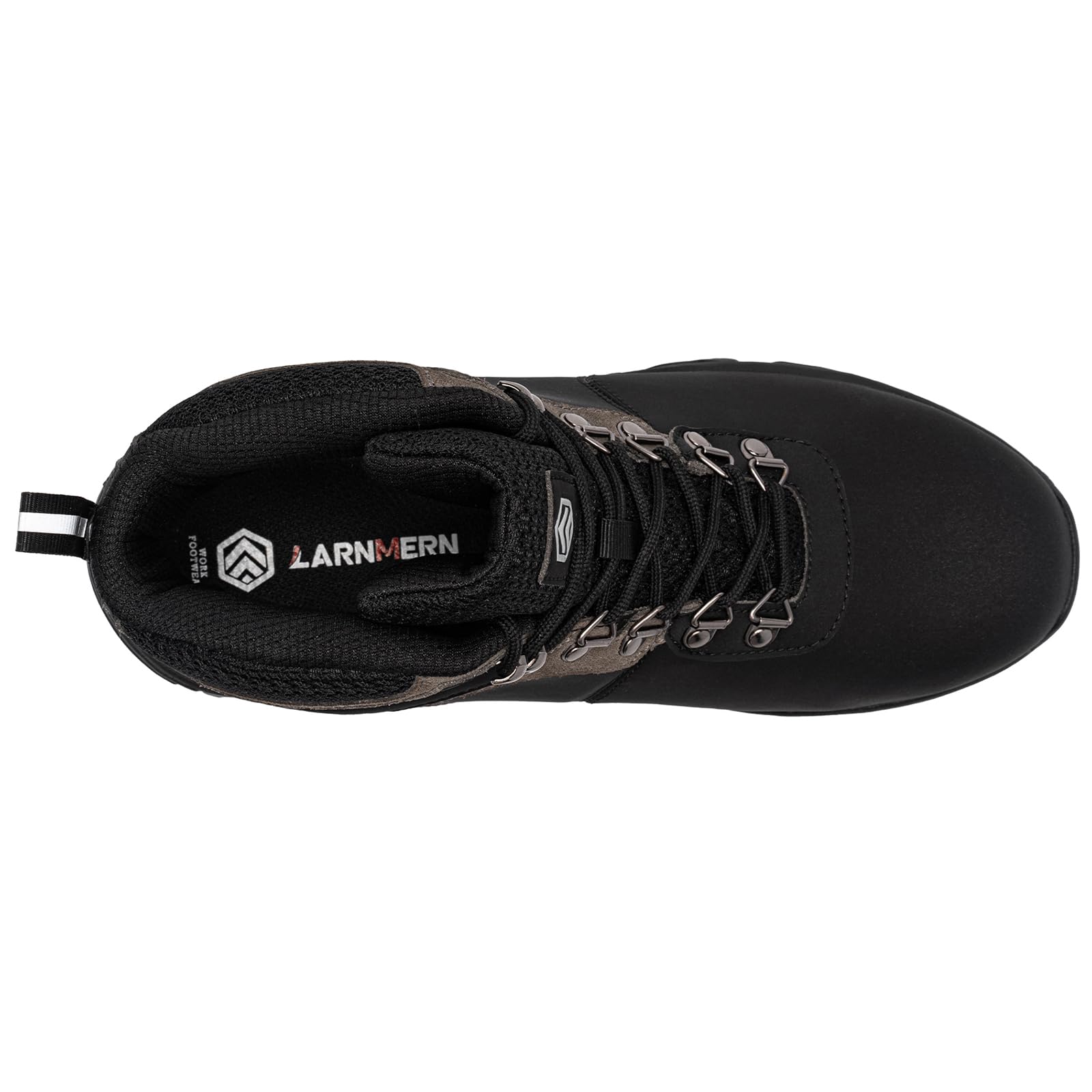 LARNMERN Imperméables Chaussures de Sécurité Homme Montante Antidérapant Chaussures de Travail Anti-Perforation Embout en Acier
