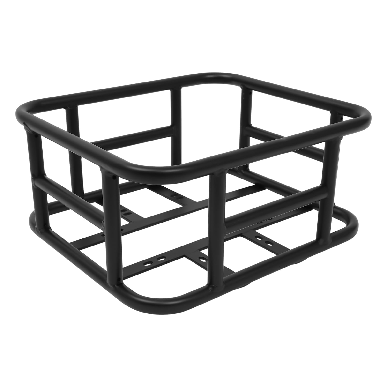 Panier de vélo arrière noir, capacité de charge jusqu'à 20 kg, en fer, porte-bagages avec filet pour vélo