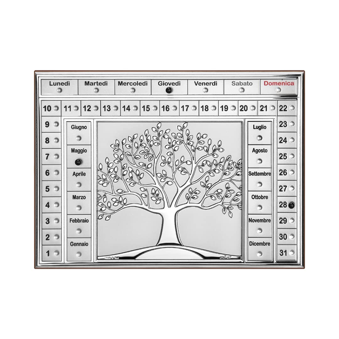 Allure argenti home collection - Calendario perpetuo albero della vita