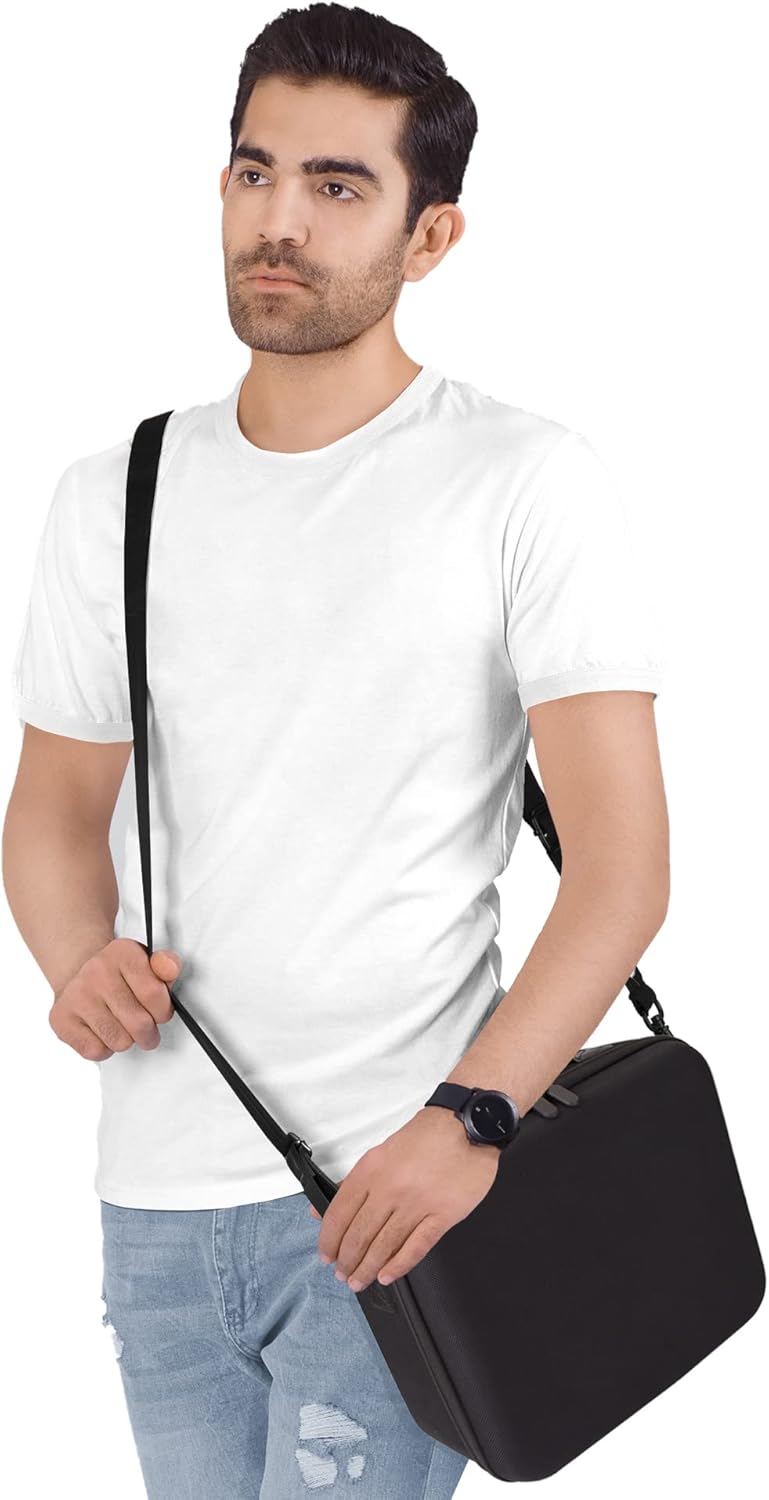 Carrying Storage Case for Nintendo Switch, LP Portable Travel Case Protective Hard Shell Bag with Separate Storage Space for Switch Console, Pro Controller, Switch Dock, AC Adapter Cable & Accessories