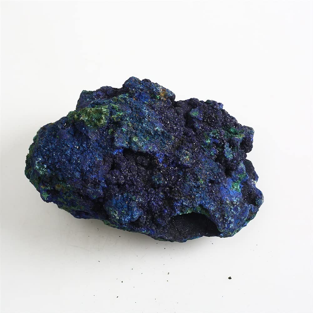 GHYSYR Natural Natural Crystal Mineral Azurite Malachite Raw Malachite Rough Azurite Mineral Specime Heal (Size : 100g)