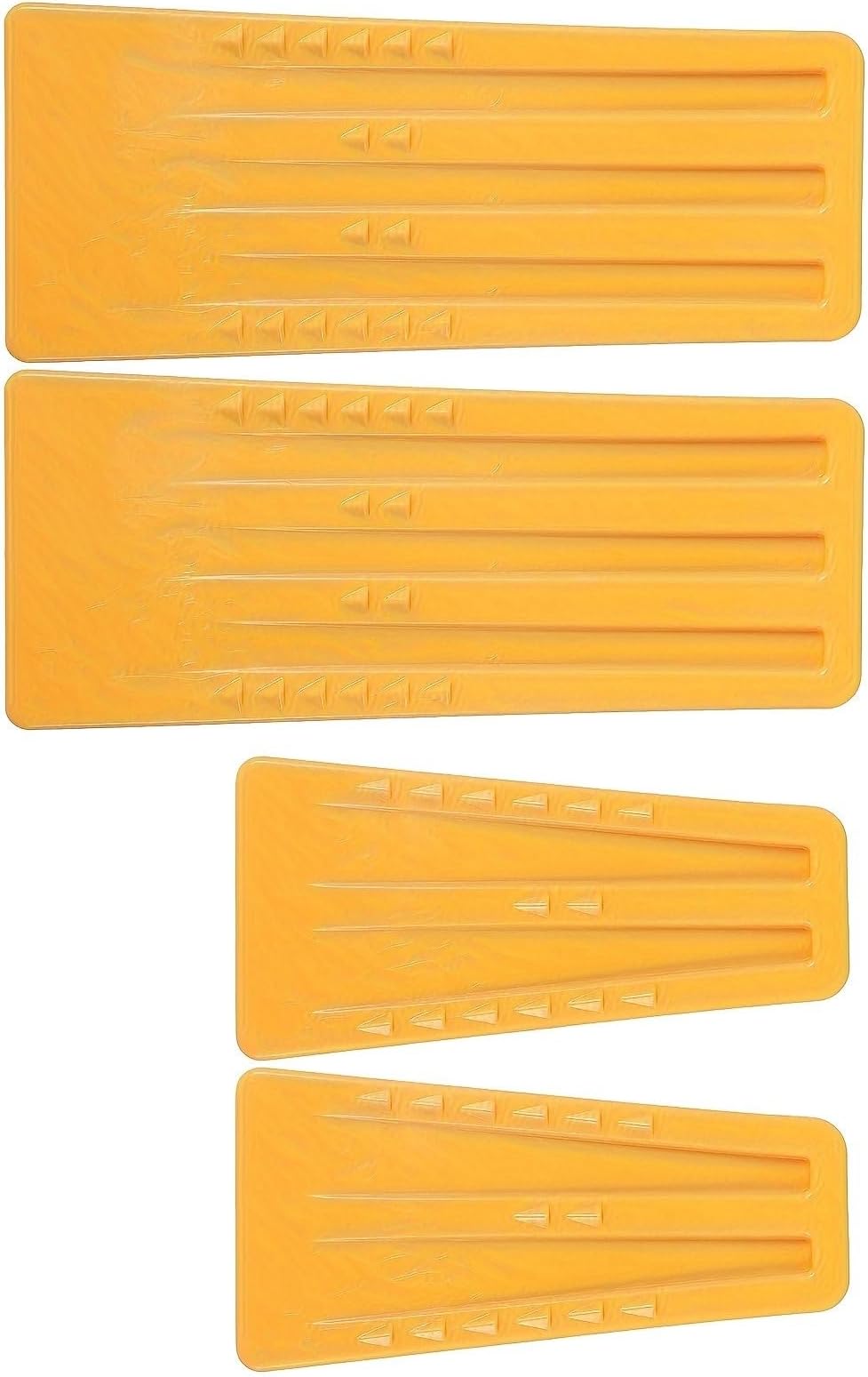 Industrial Strength Splitting Wedges Set Surfaces Suitable For Efficient Chainsaw And Timbers Cutting 4Pcs Heavy Duty Tree Cutting Equipment
