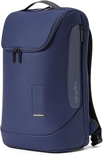 MOKOBARA The Transit Backpack for Daily Use | Premium Polyester Laptop Bag | Fits 16 Inch Laptop | 30L Water Resistant Travel & Office Commute Daypack | Private Island | Blue