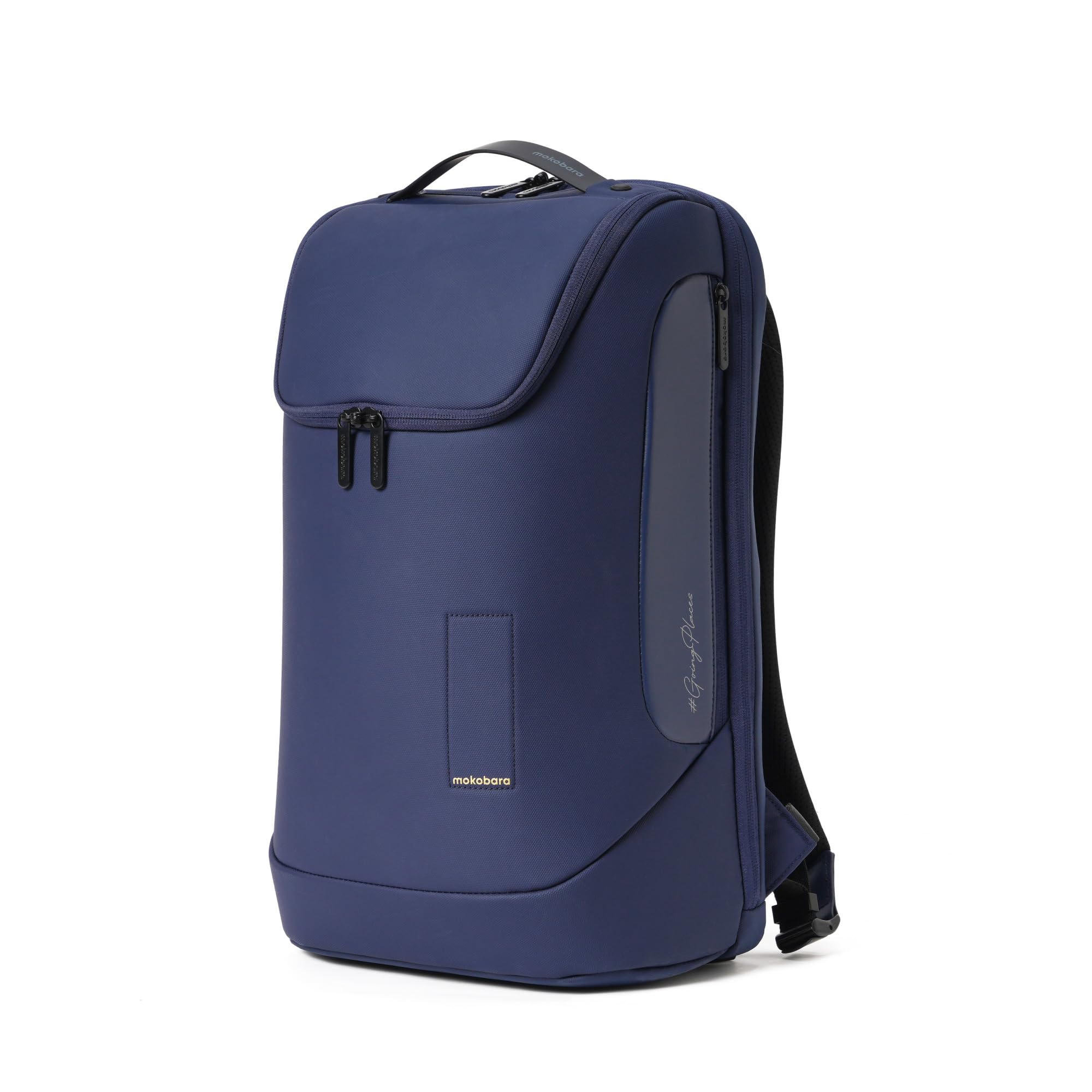 MOKOBARA Transit 30L Laptop Backpack Upto 16 Inch Office Travel | Waterproof Polyester Hidden Bottle Pocket Suitcase Sleeve Padded Shoulder For Men Women College Work Durable Carry