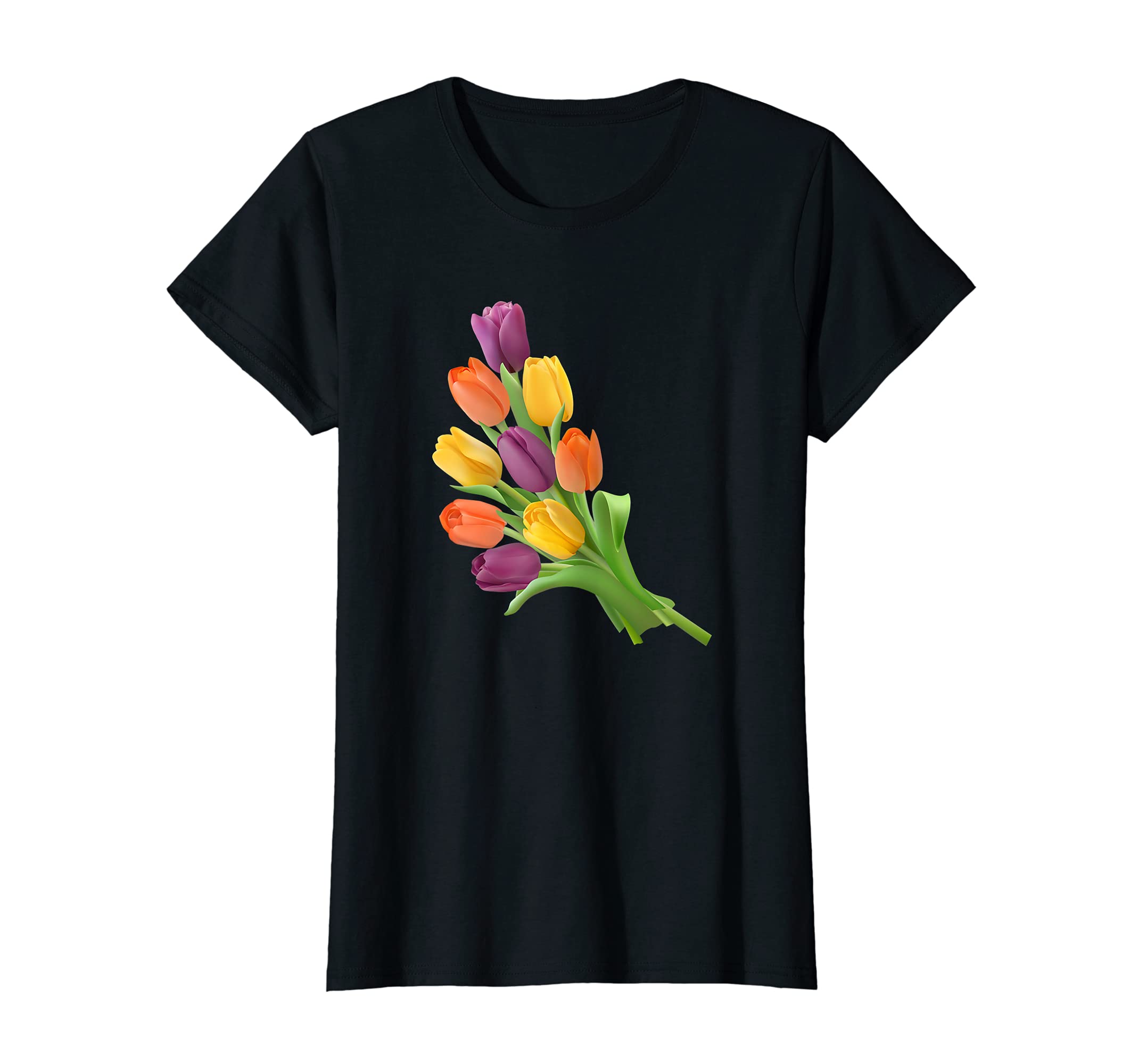 The Spring Tulips Shirt For Women Clothing CompanySpring Tulips Shirt For Women Tulip Flower T-ShirtOEKO-TEX STANDARD 100