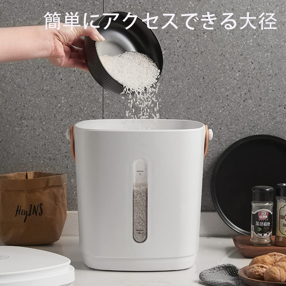 Amazon｜8L真空保存容器 大容量自動真空保存容器 ポンプ不要自動操作