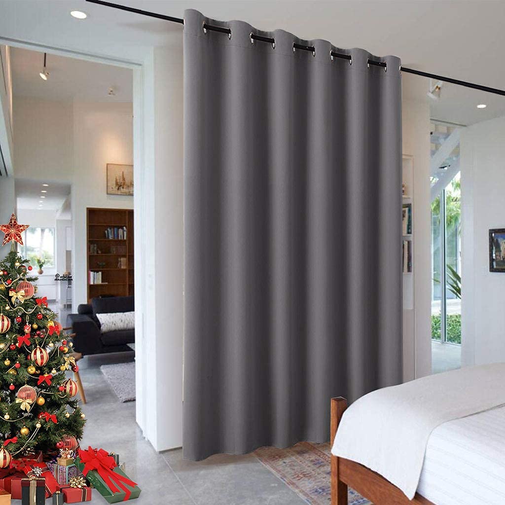 RYB HOME Room Divider Curtain Blackout Vertical Blinds Privacy Screen