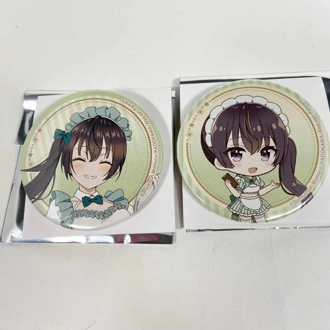 Amazon.co.jp: ロシデレ 周防有希 スイパラコラボ 缶バッジ 2点セット