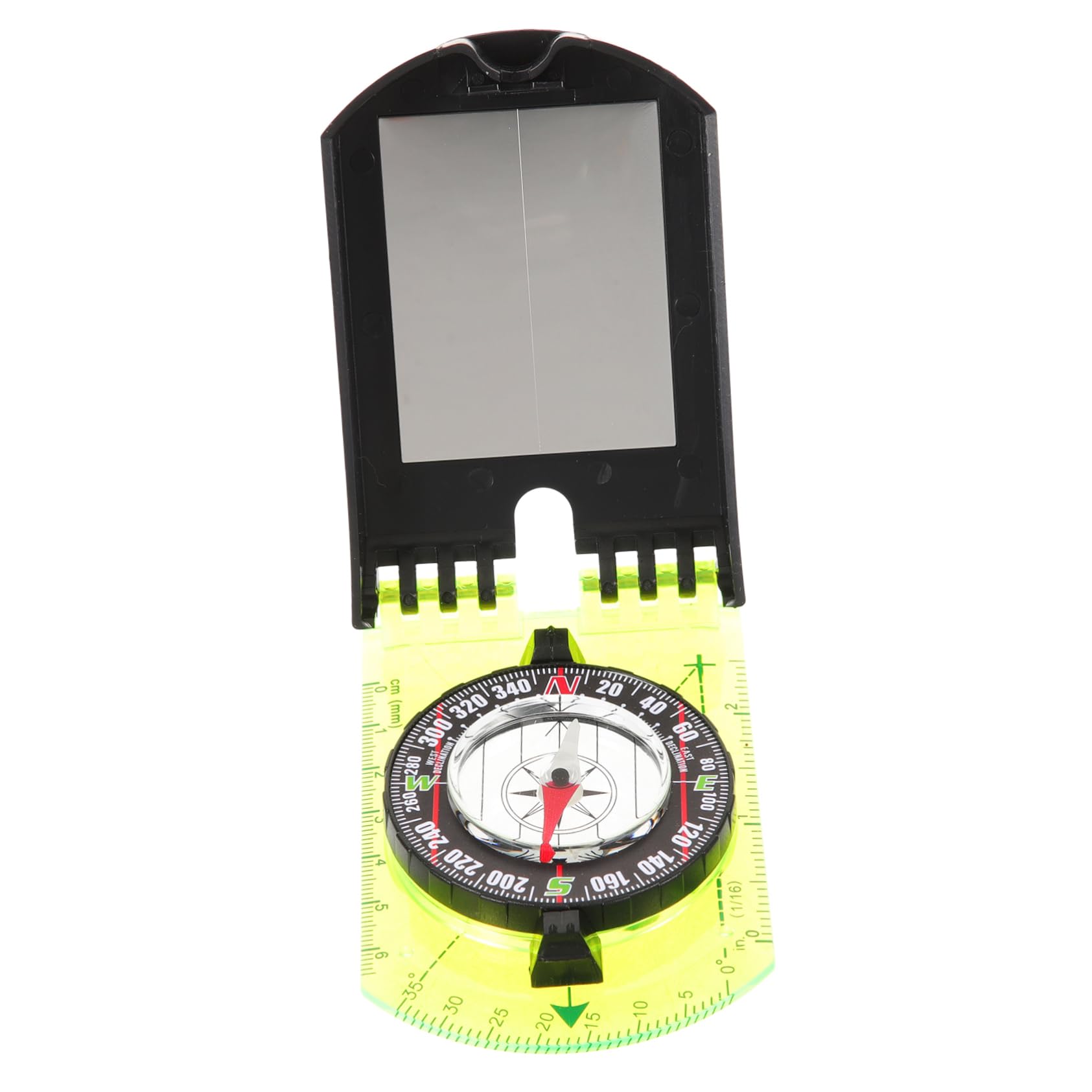 Kisangel Boussole D'Extérieur Boussole De Camping Transparente Boussole À Clip pour Randonnée Boussole De Survie Boussole De Randonnée Boussole De Carte Boussole De Navigation