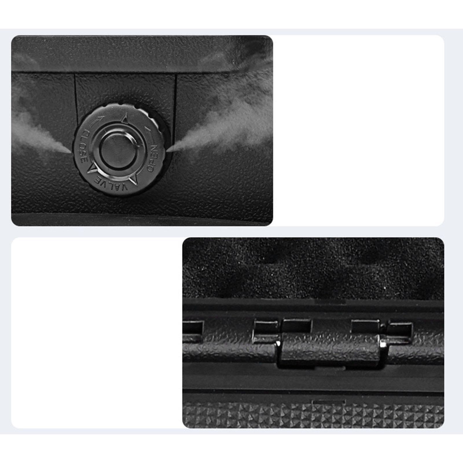Scatola porta orologi con maniglia portatile e supporto espositivo | organizzare e proteggere gli orologi durante i viaggi. Scatola porta da uomo. Collezione di .