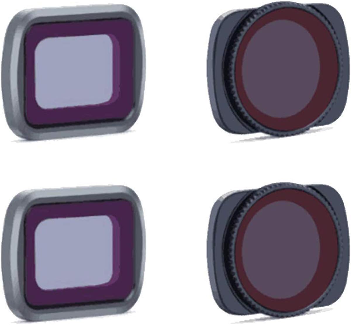 Lens Filters for DJI OSMO Pocket 4K Gimbal Handheld Camera Lens Set, Multi Coated Filters Pack Accessories (4 Pack) ND32, ND64, ND32/CPL, ND64/CPL